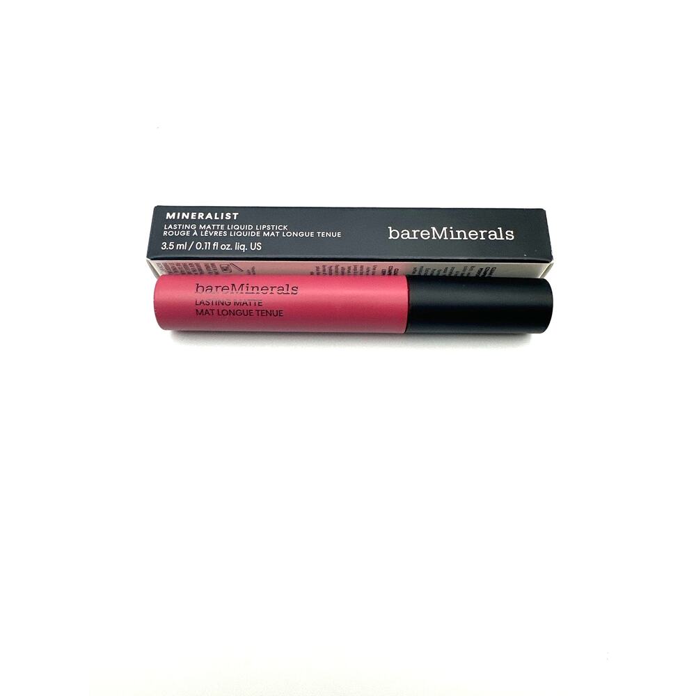 Bare Minerals Lasting Matte Liquid Lipstick .11 oz Mighty Brand New
